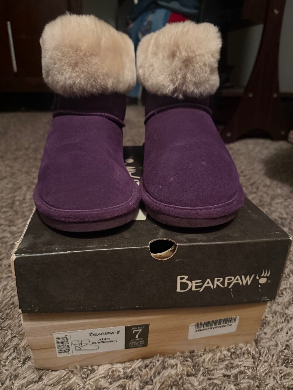 Bear paw womens boots size 7